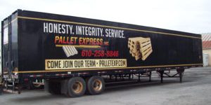 pallet express truck pa